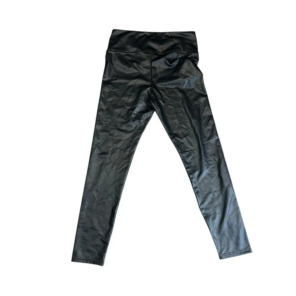 Bagatelle Womens Faux Leather‎ Stretch Dressy Leggings BHFO 5277 Size L NWT